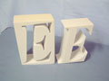 Lettre E en polystyrène